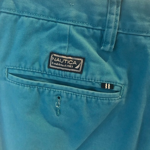 Teal nautica classic fit shorts - Picture 3 of 3